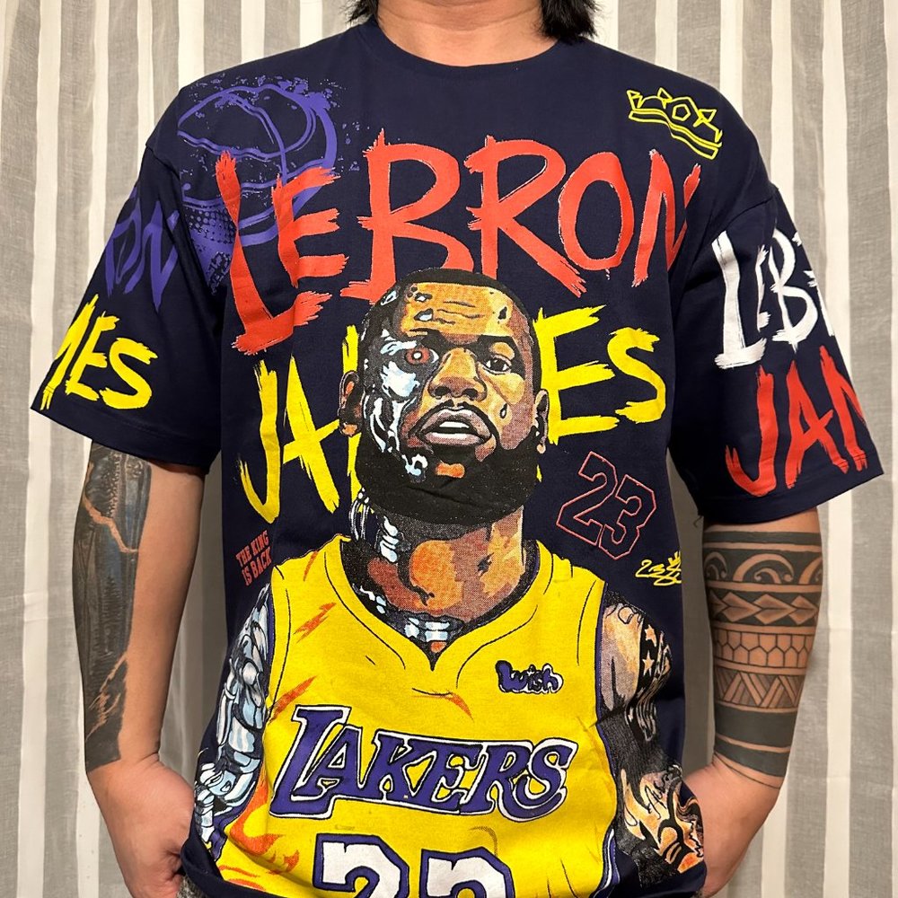 LEBRON JAMES SHIRT SIZE LARGE - Picture 4 of 6